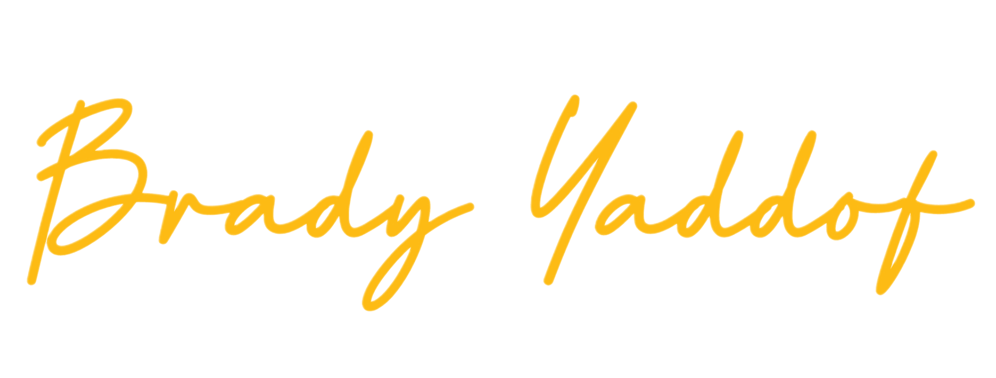 Brady Yaddof Signature